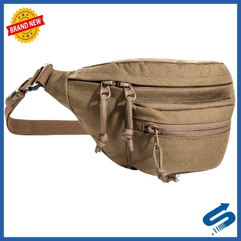 Tactical Molle Hip Bag With Adjustable Belt, Durable Nylon